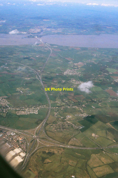 Photo 6"x4" M4 and M5, Almondsbury Interchange, 2000 Almondsbury c2000