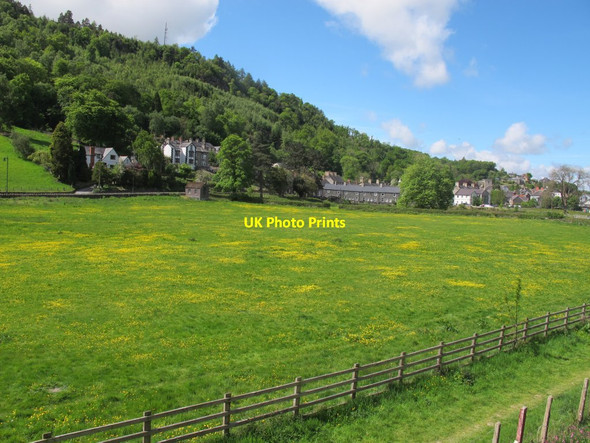 Photo 6"x4" Approaching Corwen by rail Corwen c2017