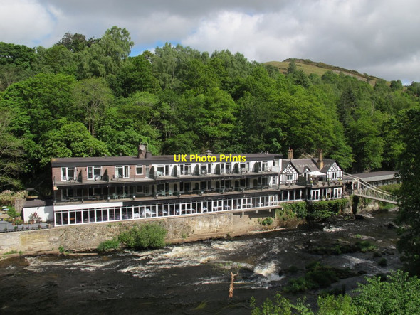 Photo 6"x4" The Chainbridge Hotel, Berwyn Llangollen c2017
