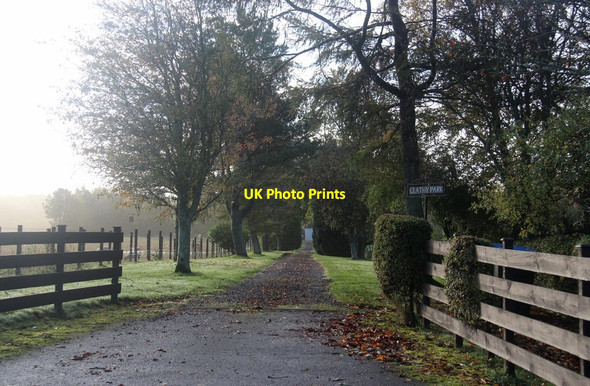 Photo 6"x4" Driveway to Clathypark Clathy c2017