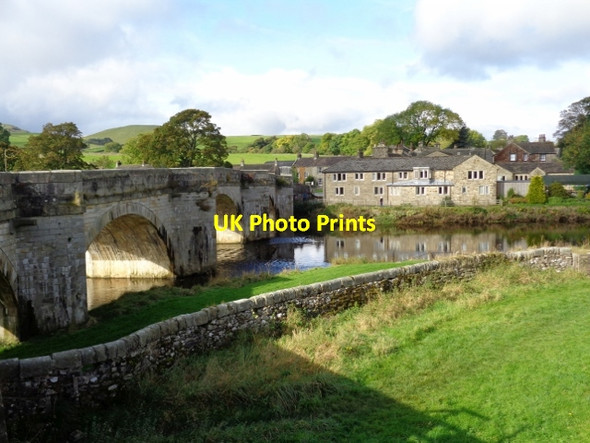 Photo 6"x4" The River Wharfe at Burnsall Bridge Burnsall c2017