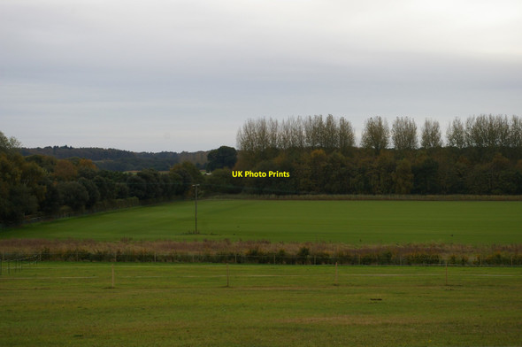 Photo 6"x4" Fields south of Iken Hall Iken c2017