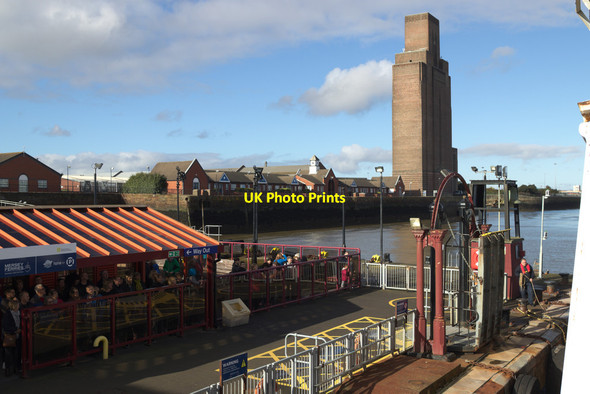 Photo 6"x4" Woodside Jetty Seacombe c2017
