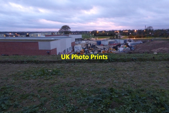 Photo 6"x4" Health Centre construction Heslington c2017