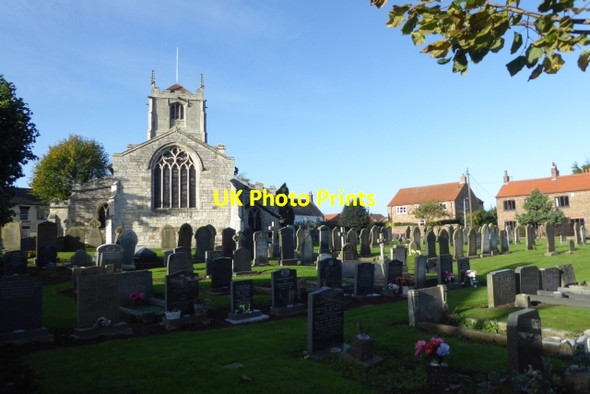 Photo 6"x4" All Saint's Church Wistow\/SE5935 c2017