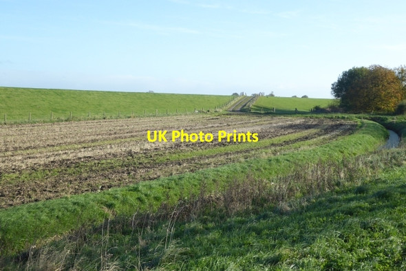 Photo 6"x4" Beside Lordship Lane Dawker Hill c2017