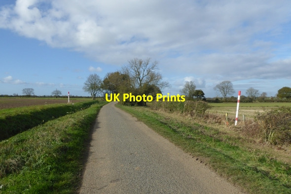 Photo 6"x4" Gas pipe markers Dawker Hill c2017