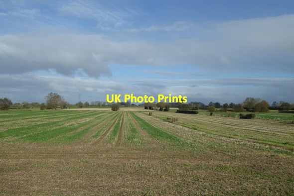 Photo 6"x4" Fields near Clough Dike Dawker Hill c2017