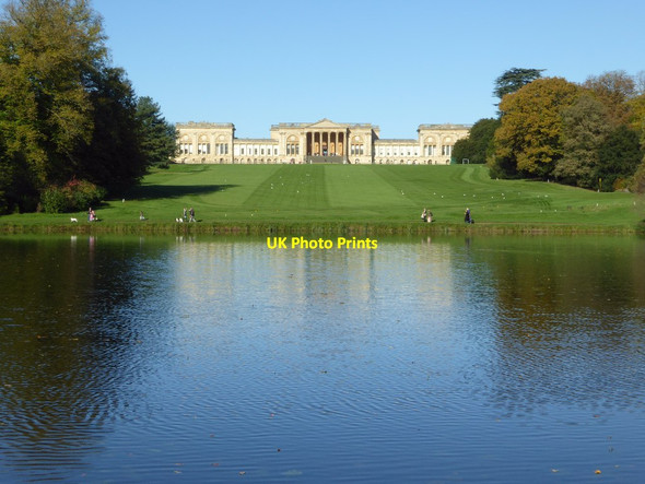 Photo 6"x4" Stowe House and Octagon Lake Buffler's Holt c2017