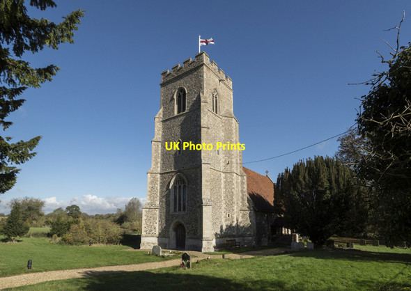 Photo 6"x4" St Mary, Thorpe Morieux Thorpe Morieux c2017