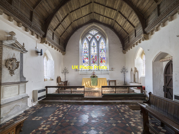 Photo 6"x4" St Mary, Thorpe Morieux - Chancel Thorpe Morieux c2017