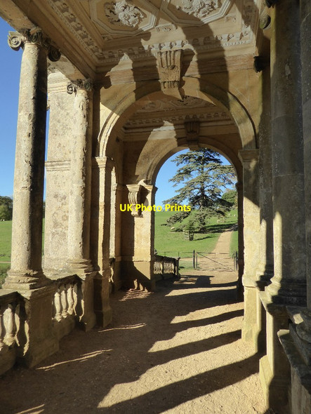Photo 6"x4" On the Palladian Bridge, Stowe Park Akeley c2017