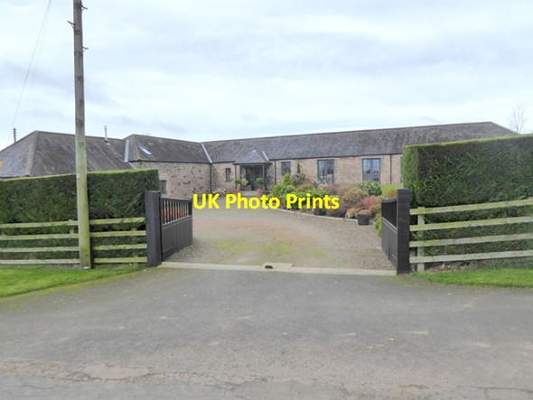 Photo 6"x4" Butterlaw Farm Steading Swinton Hill c2017