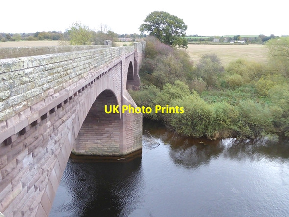 Photo 6"x4" Ladykirk and Norham Bridge Ladykirk\/NT8847 c2017
