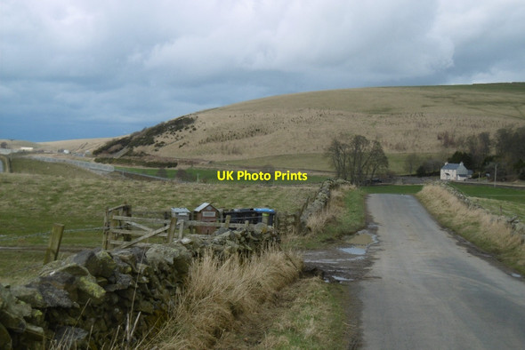 Photo 6"x4" Road south of Heriot Heriot c2017
