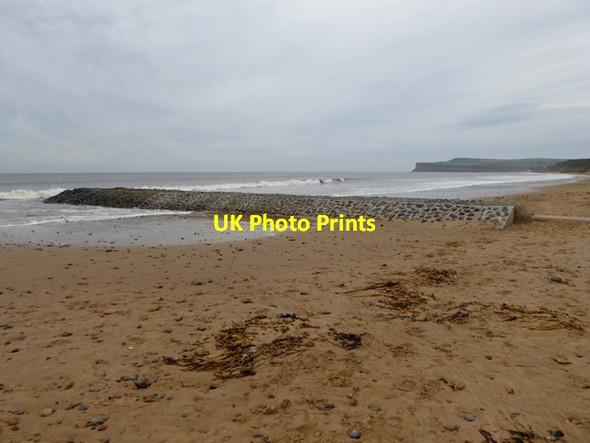 Photo 6"x4" Outfall on Marske Sands Marske-By-The-Sea c2017