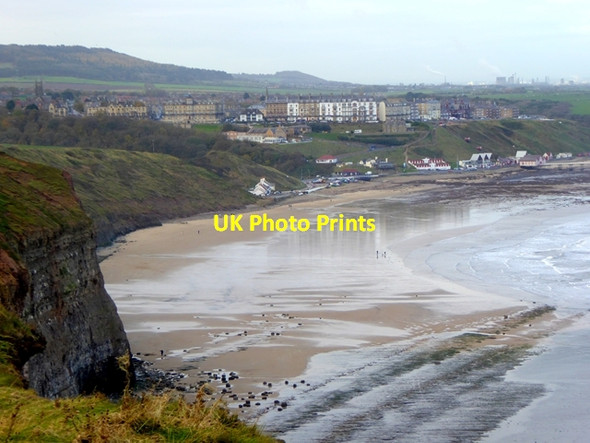 Photo 6"x4" A distant view of Saltburn Saltburn-By-The-Sea c2017