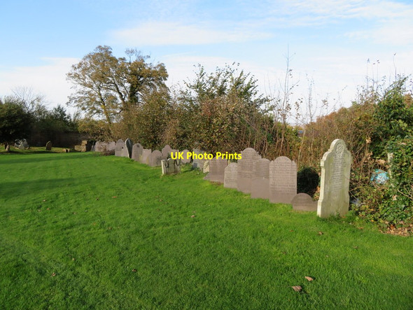 Photo 6"x4" Gravestones in St Mary and St Peter's churchyard, Bagillt Bagillt c2017