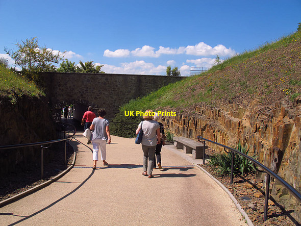 Photo 6"x4" Bodnant Garden: pedestrian underpass Brymbo\/SH8071 c2017