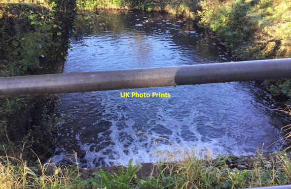 Photo 6"x4" Stream passes under the Cuckfield Road Goddards' Green c2017