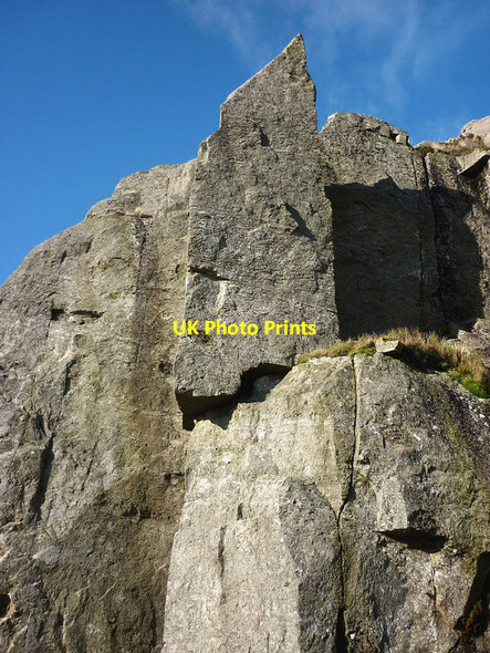 Photo 6"x4" Black Crag Needle Cockley Beck\/NY2401 c2017
