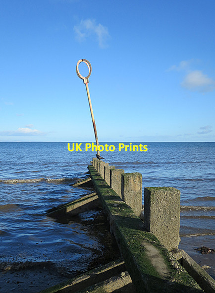 Photo 6"x4" Groyne at Portobello Joppa\/NT3173 c2017