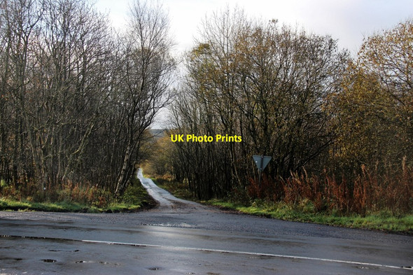 Photo 6"x4" Minor road at Dalfram Smallburn\/NS6826 c2017