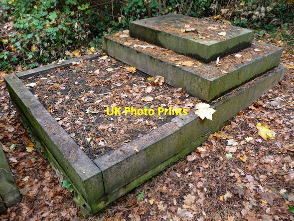 Photo 6"x4" Grane monument, West Norwood Cemetery Streatham c2017