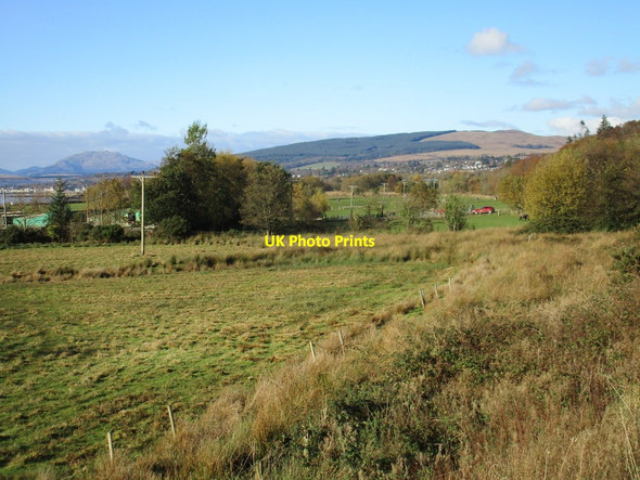 Photo 6"x4" View towards Tom na h-Airidh Craigendoran c2017