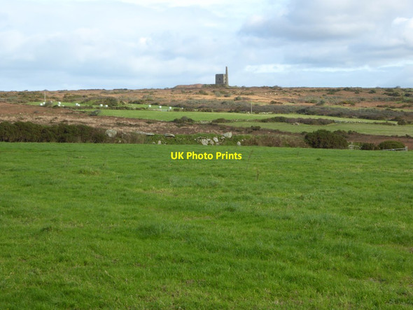 Photo 6"x4" View to Ding Dong Mine Great Bosullow c2017