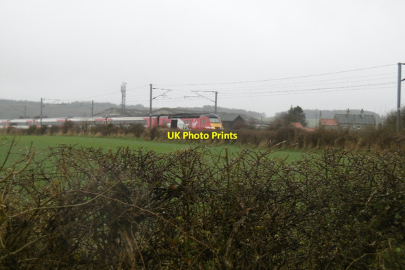Photo 6"x4" East Coast Main Line, Smeafield Detchant c2017