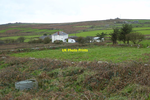 Photo 6"x4" Boslow Farm Higher Bojewyan c2017