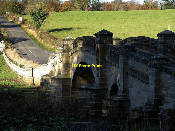 Photo 6"x4" Wallington Bridge Cambo\/NZ0285 c2017
