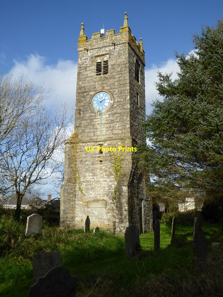 Photo 6"x4" Tower of former Illogan church Redruth c2017