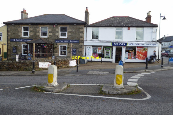 Photo 6"x4" Pub and village shop Redruth c2017