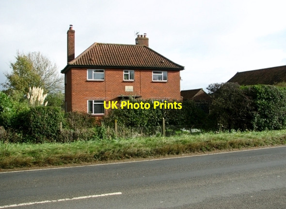 Photo 6"x4" Octagon Farmhouse Arminghall c2017 P1