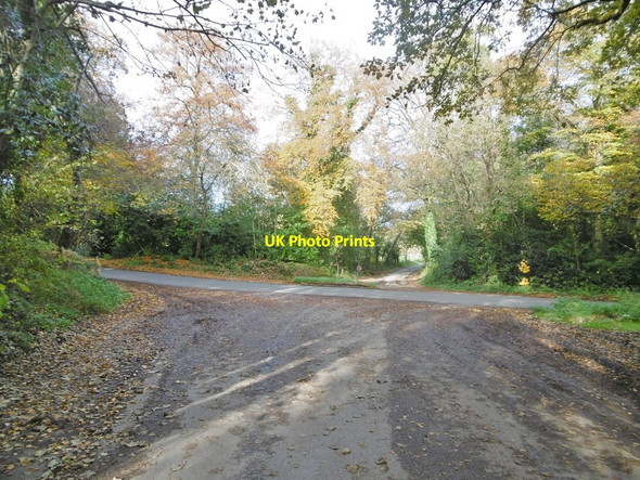 Photo 6"x4" East Holme, road junction East Holme c2017