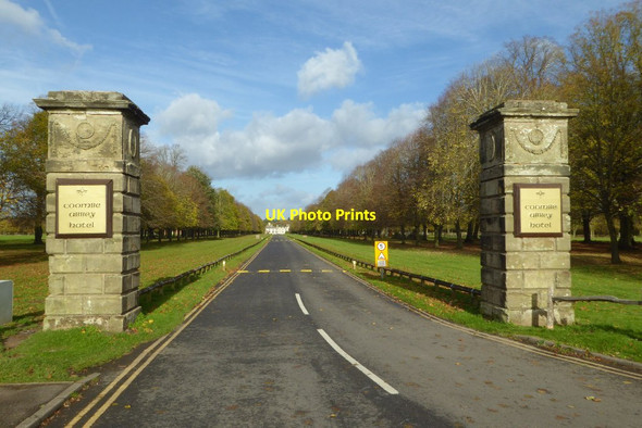 Photo 6"x4" Gate piers, Coombe Abbey Binley Woods c2017