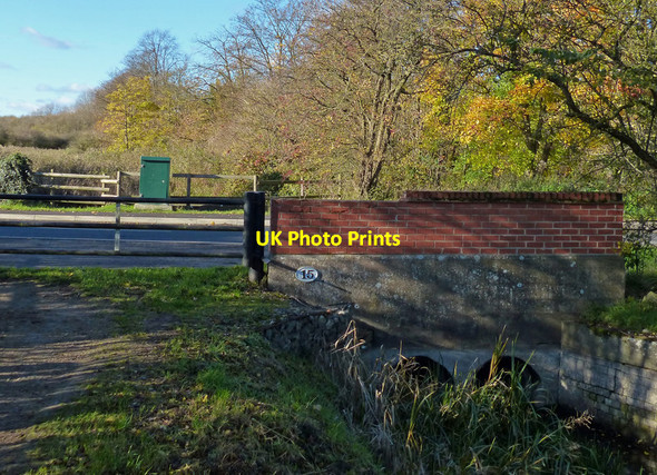 Photo 6"x4" Hollygate Bridge No 15 Cotgrave c2017