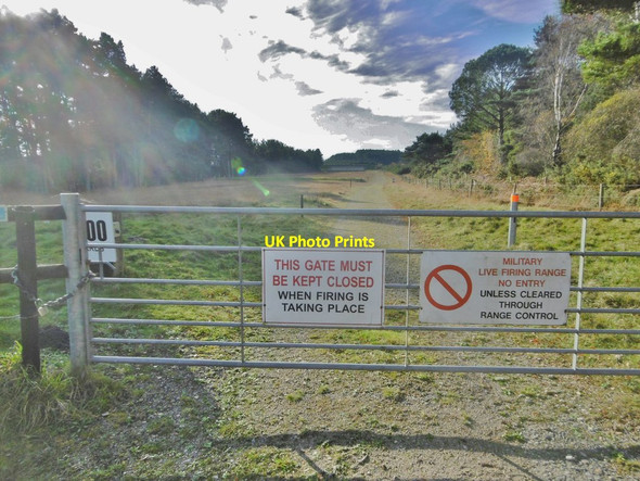Photo 6"x4" East Holme, warning signs Creech c2017