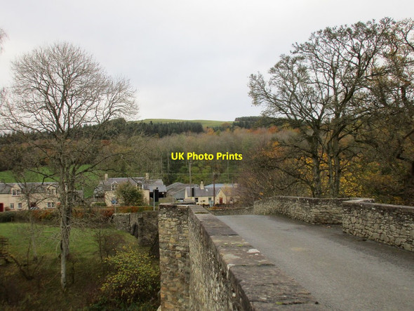 Photo 6"x4" Looking across Yair Bridge Yair c2017