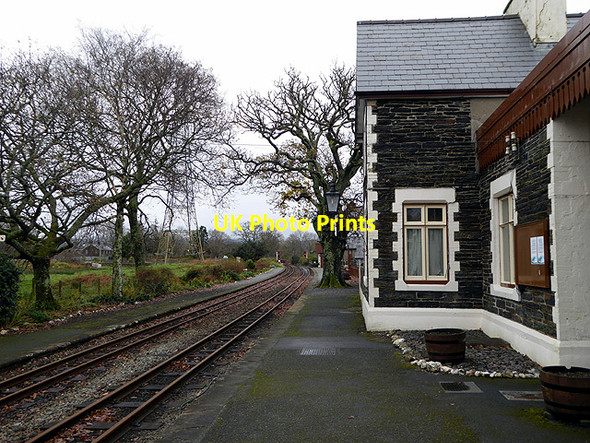 Photo 6"x4" Minffordd Station, Ffestiniog Railway Minffordd\/SH5938 c2017