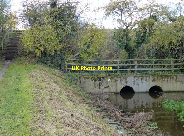 Photo 6"x4" Bridge 6a crossing the Grantham Canal West Bridgford c2017