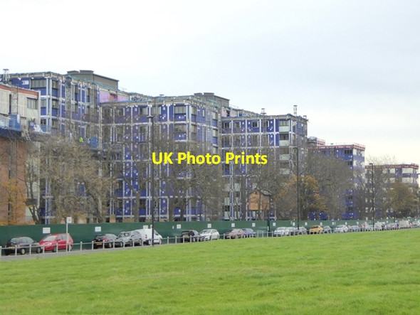 Photo 6"x4" Student accommodation under construction Newcastle upon Tyne c2017