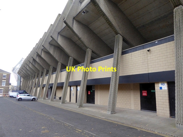 Photo 6"x4" Rear of the East Stand, St James' Park Newcastle upon Tyne c2017