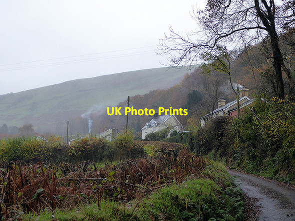Photo 6"x4" Entering Aberffrwd Aberffrwd\/SN6878 c2017
