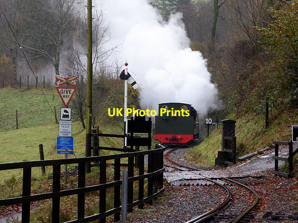 Photo 6"x4" The level crossing at Aberffrwd Aberffrwd\/SN6878 c2017