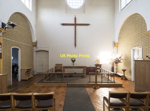 Photo 6"x4" St Saviour, MacDonald Road, Forest Gate - Chancel West Ham\/TQ4083 c2017