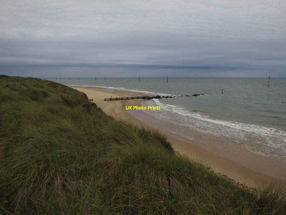 Photo 6"x4" Groyne at Waxham Waxham c2017