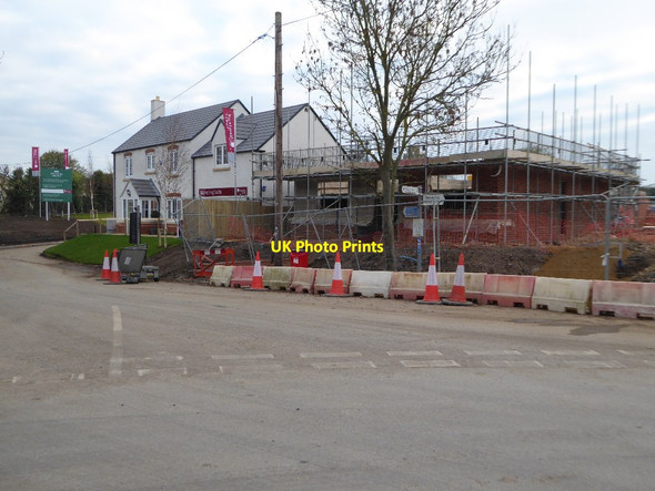 Photo 6"x4" Newlands housing development Twyning Green c2017